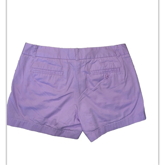 J. Crew Broken-in Chino shorts; Lilac size 8 - Picture 2 of 3